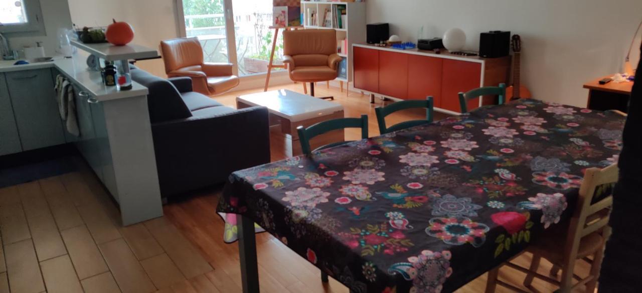 Chambre Chez L'Habitant A 5 Minutes Du Metro Ivry-sur-Seine Eksteriør billede