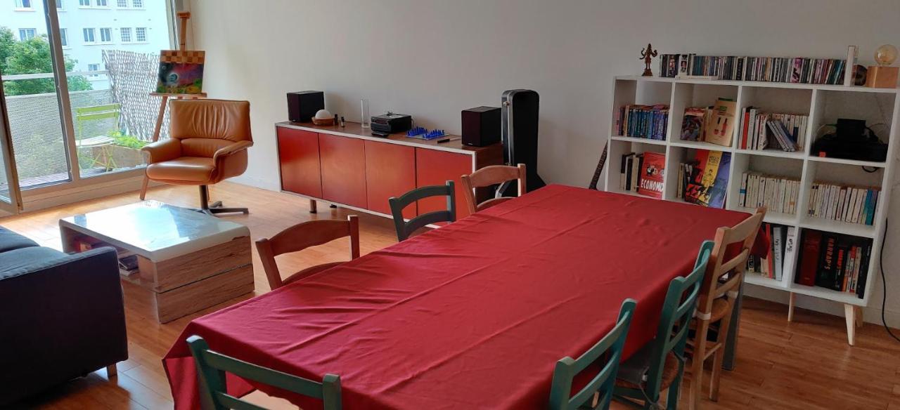 Chambre Chez L'Habitant A 5 Minutes Du Metro Ivry-sur-Seine Eksteriør billede